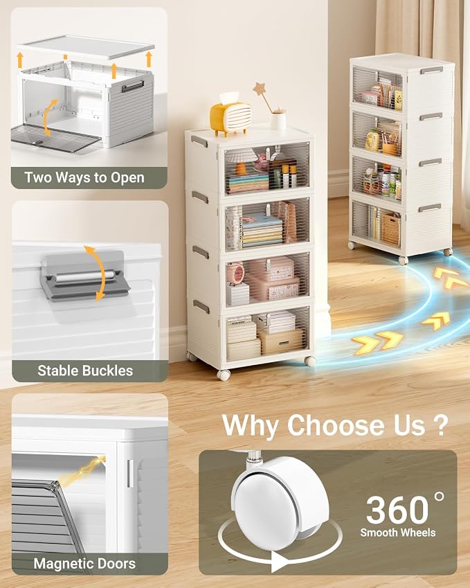 23QT Stackable Storage Bins - Image 6