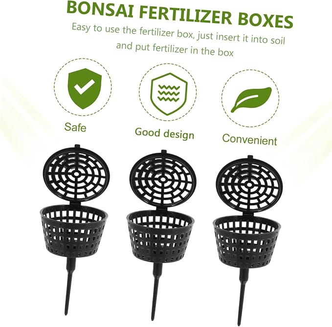 Milisten 10pcs Bonsai Fertilizer Boxes - Image 8