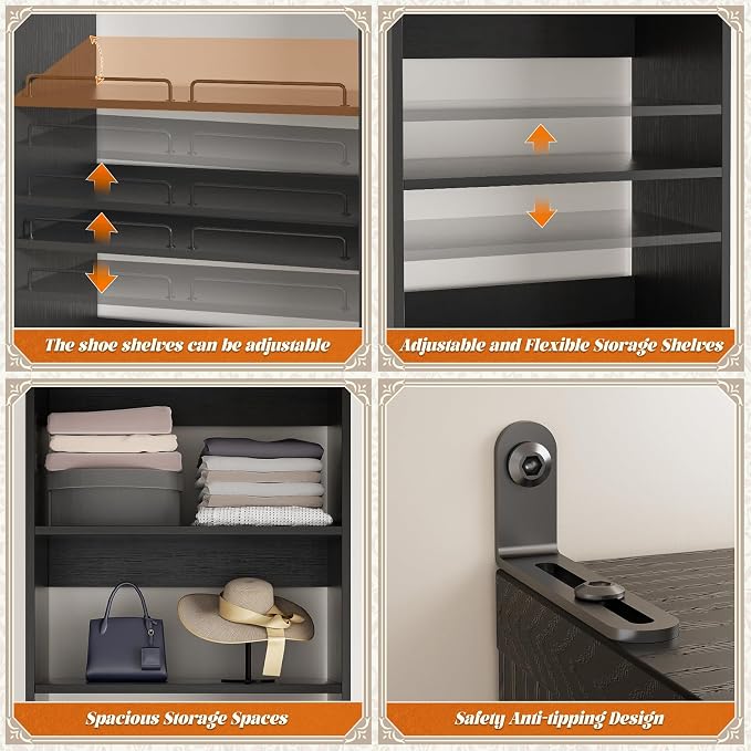 Unikito Freestanding Closet Shoe Organizer, Heavy Duty Walk-In Closet System - Image 3