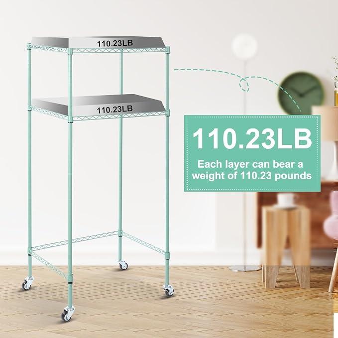 Tandefio 2 Tier Mini Fridge Stand - Image 4
