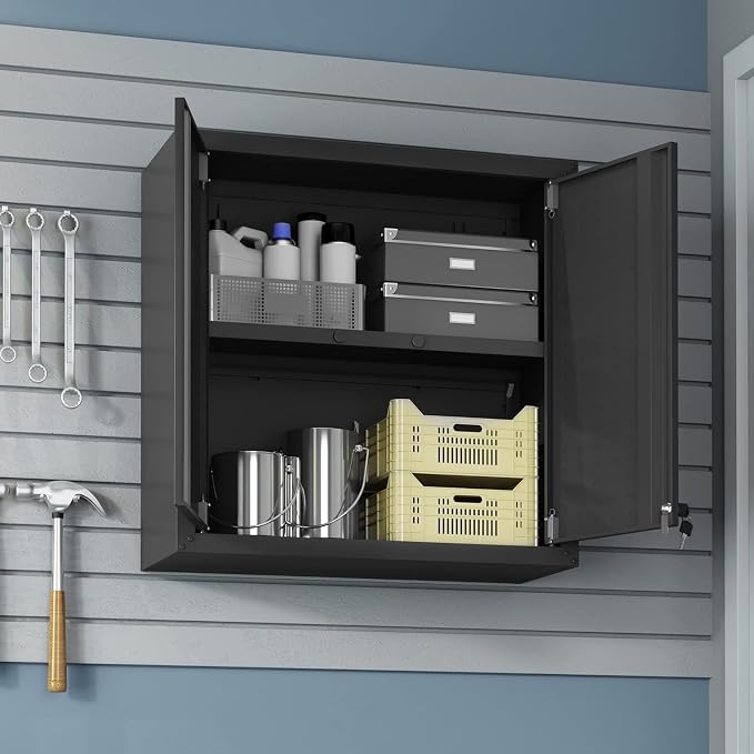Manhattan Comfort Fortress Floating Garage Storage Cabinet - Image 4