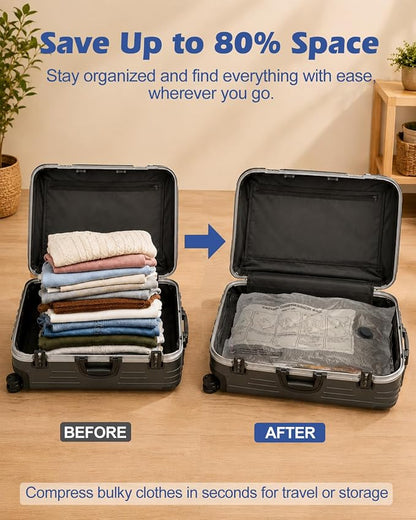 Fantictas 24 Pack Travel Vacuum Bags - Image 2