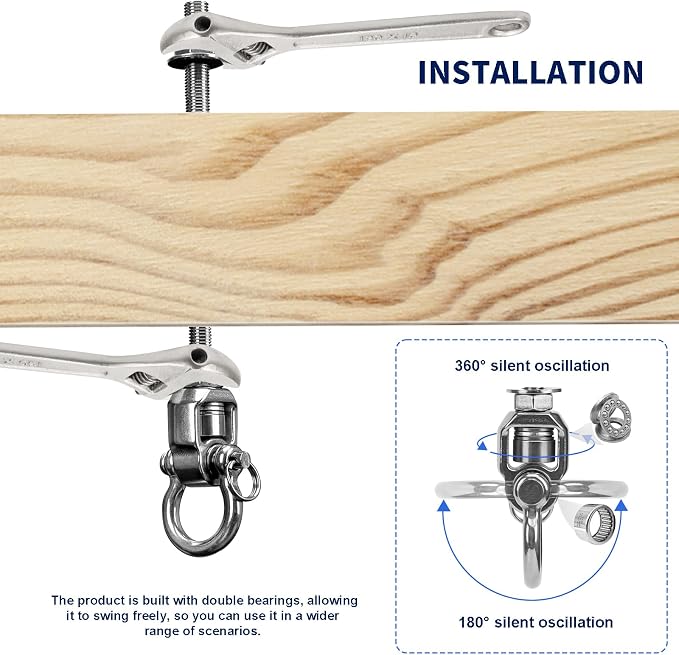2-Pack Heavy Duty Swing Hangers - Image 5