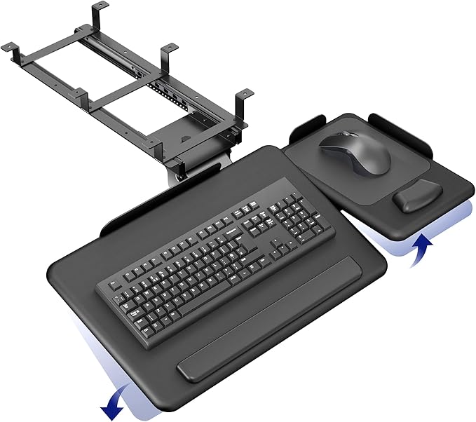 VIVO Adjustable 27 x 12 inch Under Desk Keyboard Tray by Unknown