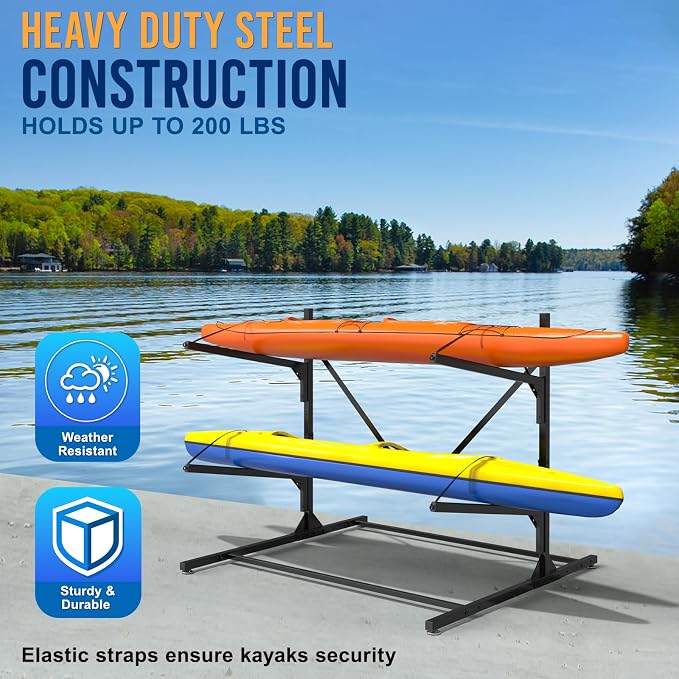 Kayak Storage Rack, Kayak Wall Mount Rack, Kayak Rack - Image 5