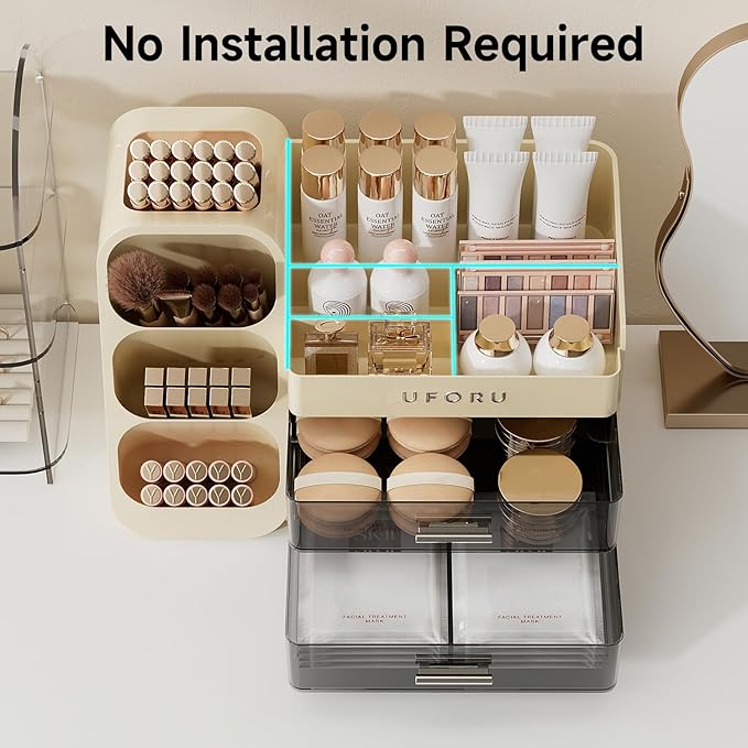 UFORU Makeup Organizer Countertop - Image 3