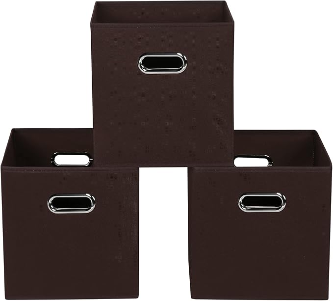Fabric storage bins Cubes, Fabric Cube Organizer by Yunkeeper