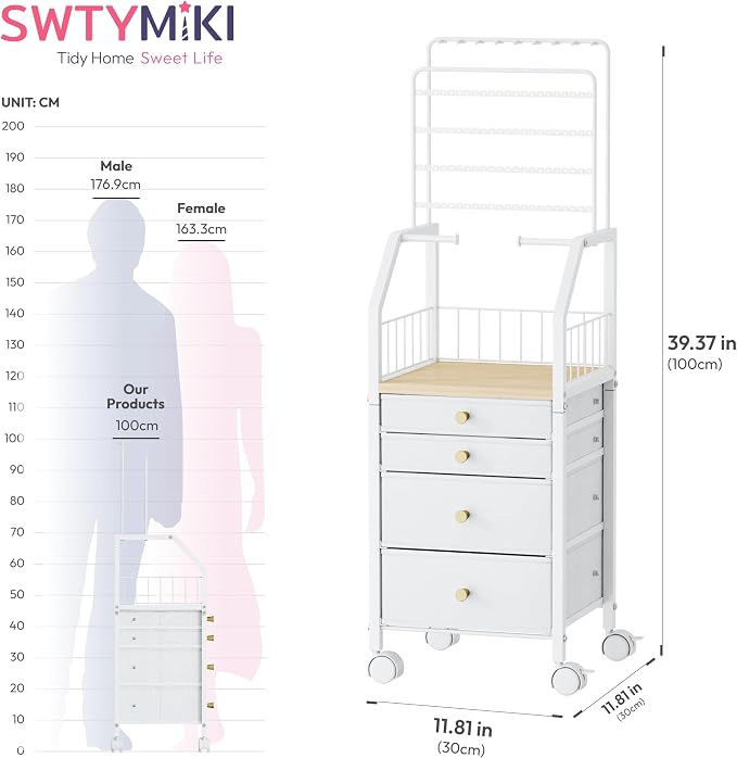 SWTYMIKI Jewelry Organizers and Storage- Multifunctional Stand Jewelry - Image 5
