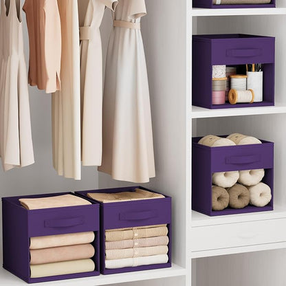 DIMJ Cube Bins, 12.2-Inch Storage Bins Cubes - Image 5