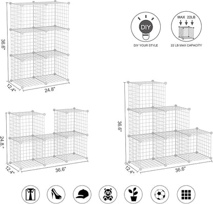 C&AHOME Wire Cube Storage, 6 - Image 3