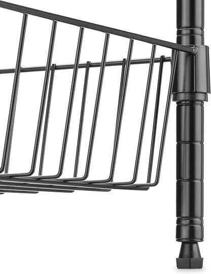 Whitmor 2 Tier Metal Storage Shelves, Heavy Duty Shelf - Image 5
