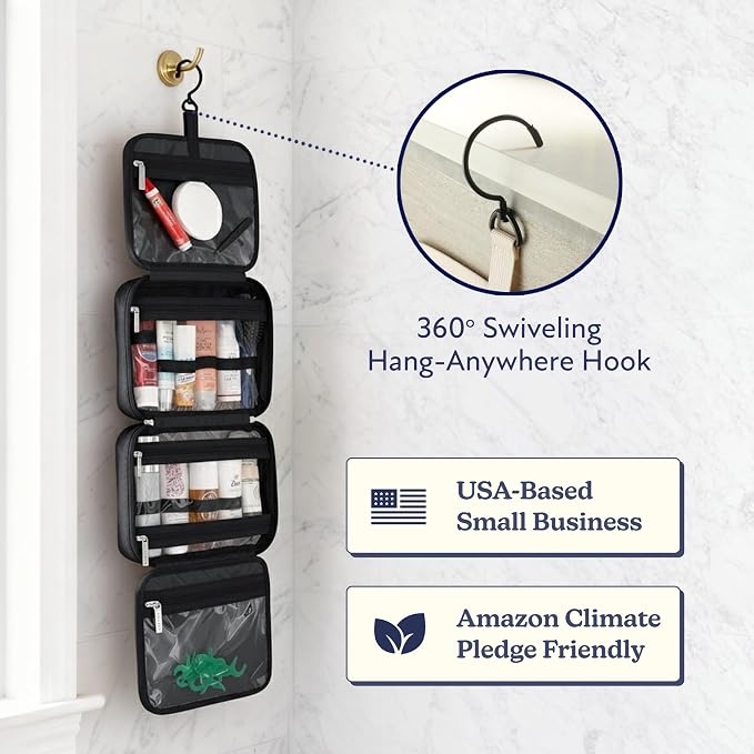 VANDEL Waterproof Hanging Toiletry Bag - Image 4