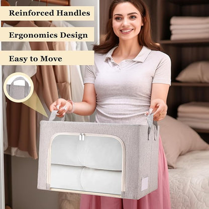 combocube 3-Side Zippered Openings Clothes Storage Bins - Image 7