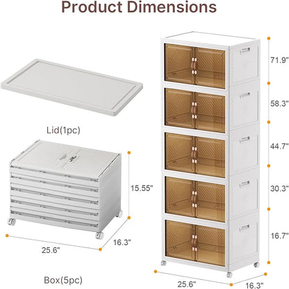 UAMFURI Stackable Storage Bins - Image 3
