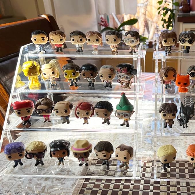 Acrylic Perfume Display Stands Set of 2, 4 Tiered Cupcake Stand, Acrylic Funko - Image 7