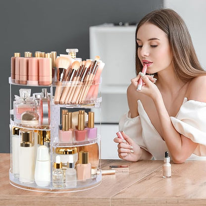Boxalls Makeup Organizer Rotating Large Capacity, 360 Makeup Carousel - Image 2