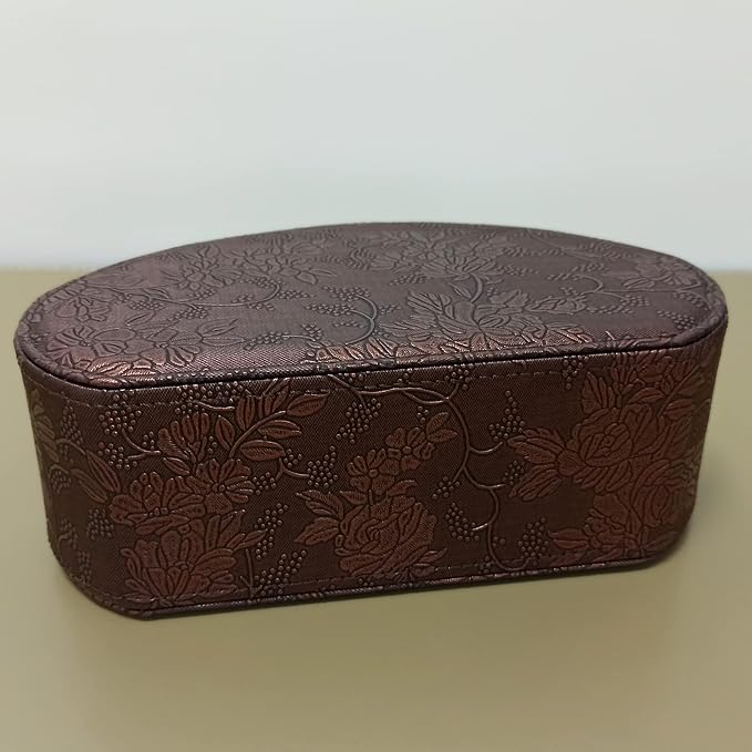 Leather Remote Control Holder TV Remote Caddy Store Box, Bedside Table Organizer - Image 5