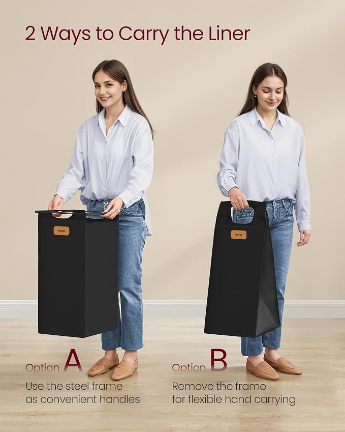 VASAGLE Laundry Sorter, Laundry Hamper - Image 7