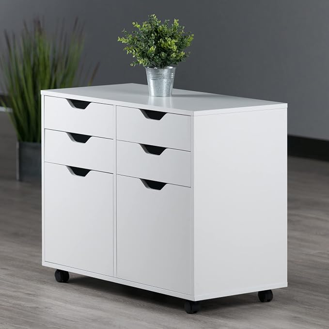 Winsome Halifax Mobile Storage Cabinet - Image 2