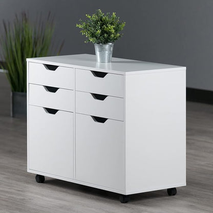 Winsome Halifax Mobile Storage Cabinet - Image 2