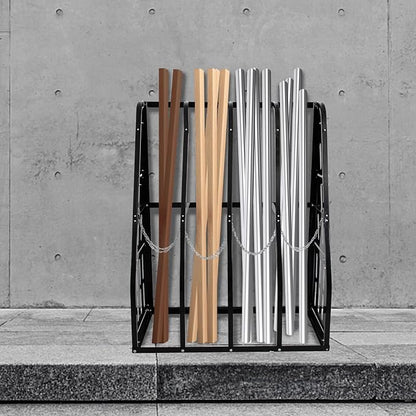Vertical Bar Rack 1500 LB Capacity, 4 Bays Storage Rack 47" W x 24" D x 60" H - Image 7