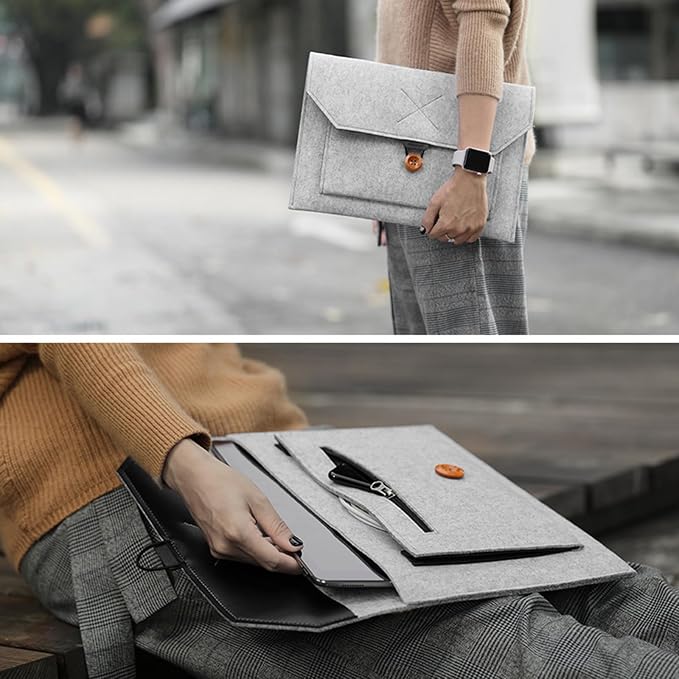 Laptop Sleeve Protective Case 11inch/13inch/15inch Shock Storage Bag - Image 8