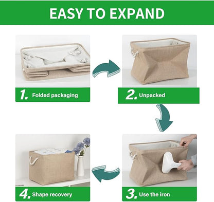Bidtakay Fabric Storage Baskets - Image 8