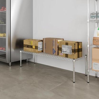 18" Deep x 54" Wide x 14" Height Wire Shelving Kit | 1-Tier | NSF Commercial - Image 6
