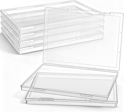Jetec 6 Pieces Mini Plastic Clear Beads Storage Containers Box by Jetec