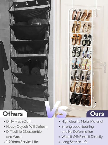 SWTYMIKI Over the Door Shoe Organizer - Image 5