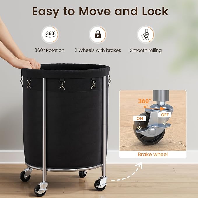 ELYKEN 190L Laundry Basket - Image 5