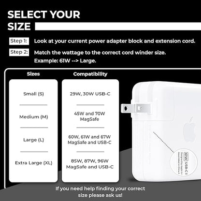 HumanCentric Cord Winder for MacBook Charger Organizer, Cable Reel for MacBook - Image 2