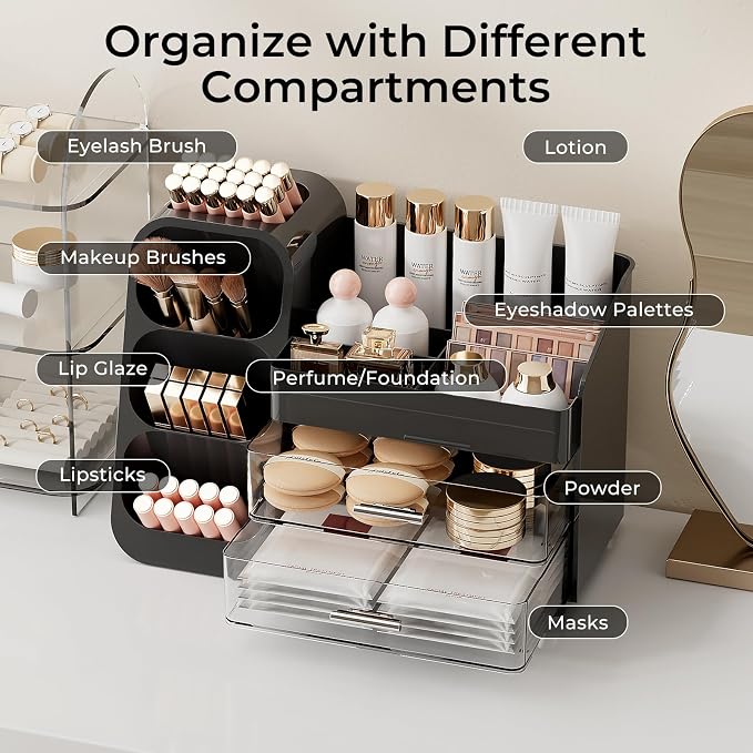 UFORU Makeup Organizer Countertop - Image 6