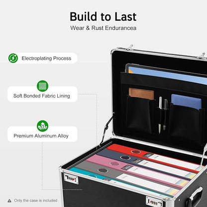 Rolling Cart for Teachers, Rolling File Cart - Image 5