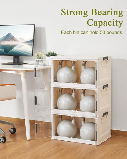 OlarHike 48QT Stackable Storage Bins - Image 4