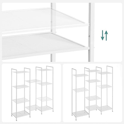 SONGMICS 5-Tier Storage Rack, Bathroom Shelf, Extendable Plant Stand - Image 6
