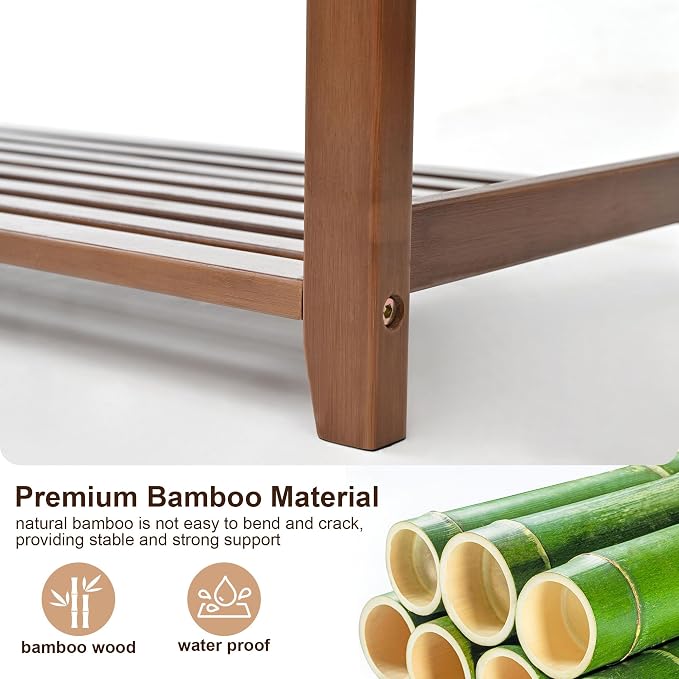 PETKABOO Shoe Rack Bench with Cushion, Shoe Rack - Image 9