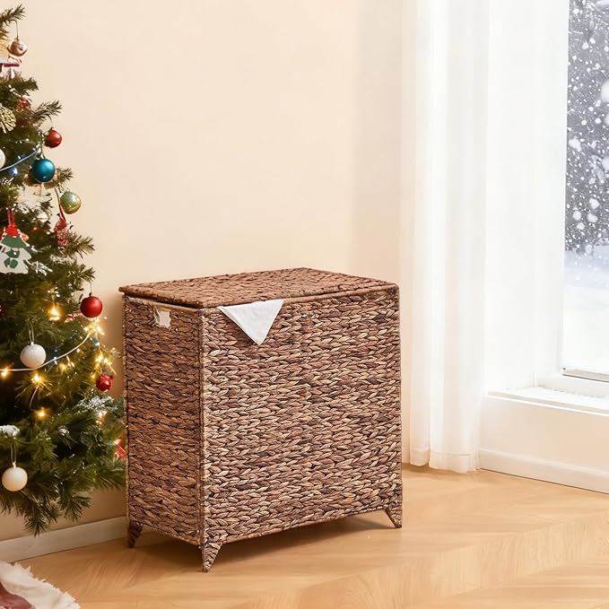 Handwoven Large Laundry Hamper - Image 2
