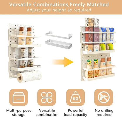 20x13x4.7-Inch Inside Cabinet Door Organizer, Adhesive Shelf, No Drilling - Image 4