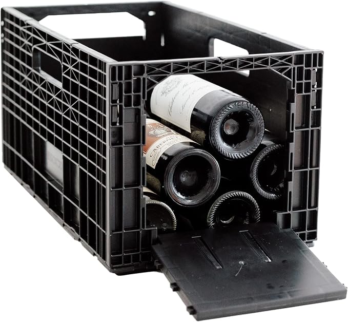 Flexible Wine Storage System for Wine Collectors | Front and Rear Access Door | by UOVOWine