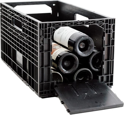Flexible Wine Storage System for Wine Collectors | Front and Rear Access Door | by UOVOWine