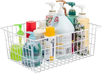 15.2" Metal Wire Baskets for Organizing 6 Pack, Household Pantry Storage - Image 5