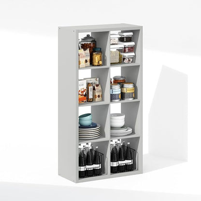 Furinno Cubic Closet Organizers and Storage, 8-Cube Closet Organizer, Open - Image 5