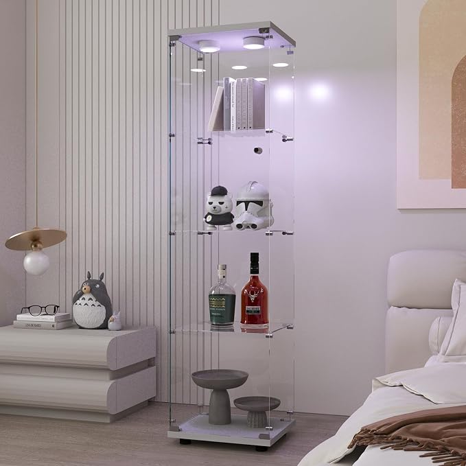 Beauty4U Glass Display Cabinet - Image 7