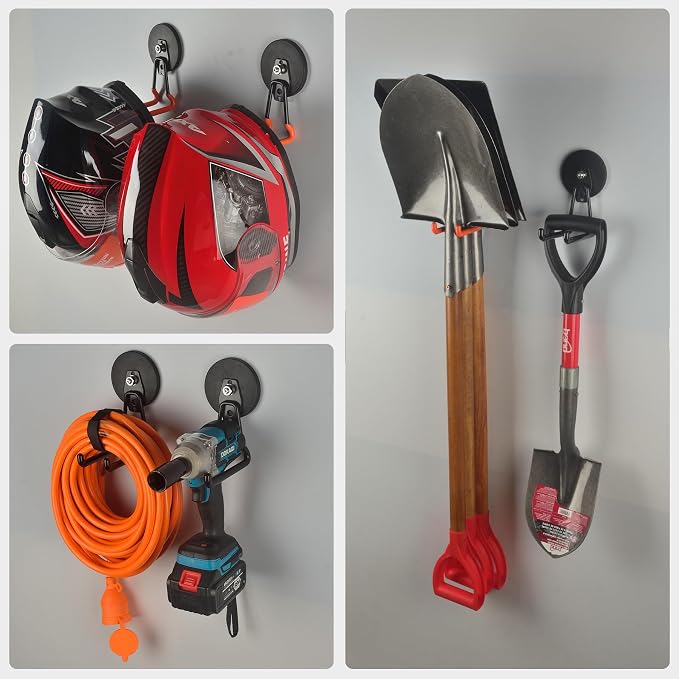MUTUACTOR New Updated Super Strong Magnetic Hooks, 40lbs Anti-Scratch Large - Image 4