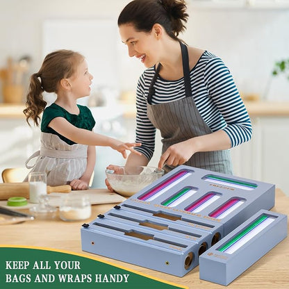 Calmbee 9 in 1 Bamboo Storage Bag Organizer - Image 7