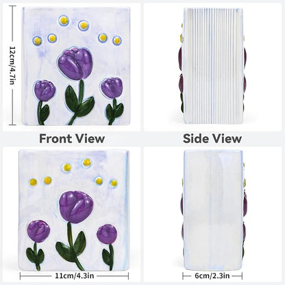 Book Vase Tulip Pencil Cup Pen Holder - Image 3