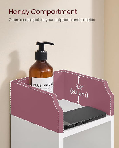 VASAGLE Small Storage Corner Floor Cabinet - Image 6