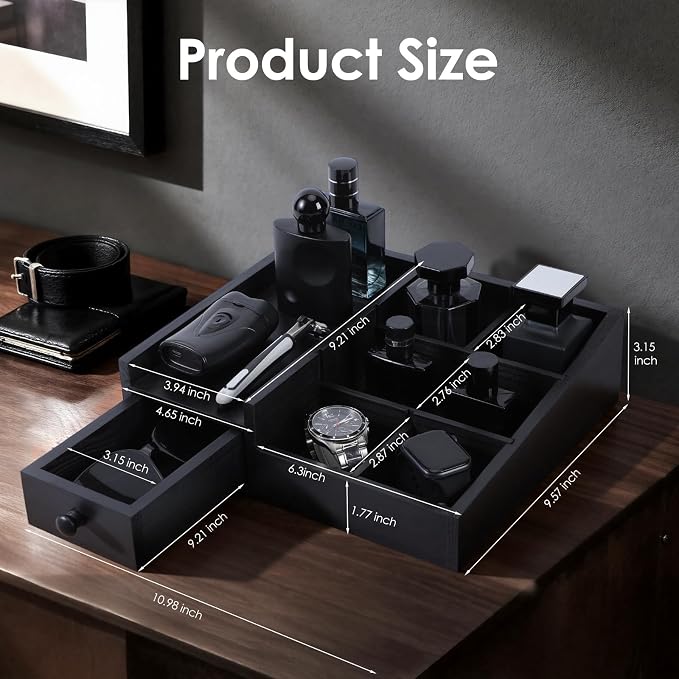 Cologne Organizer For Men, Perfume Organizer, Bathroom Organizers, Coffee - Image 2