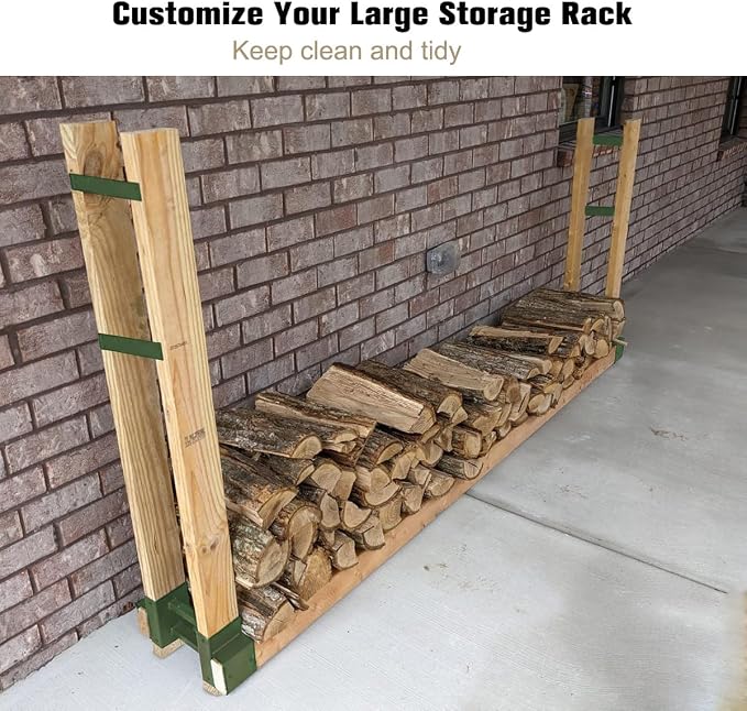 Outdoor Firewood Rack Bracket Kit - Image 6